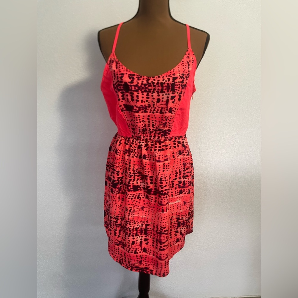 Hurley Neon Strappy Mini Dress